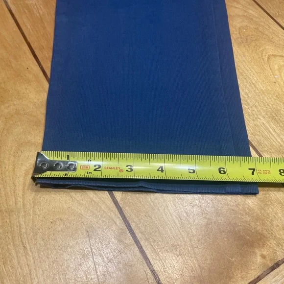 Incotex Slowear Chino Pants Slim Straight Navy Flat Front 32x30 NICE!! - Picture 16 of 16